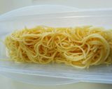 節約1品☆カニカマ＆粒マスのスパサラダ＊作り方1写真