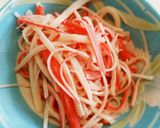 節約1品☆カニカマ＆粒マスのスパサラダ＊作り方2写真