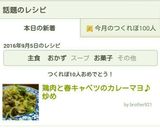 鶏肉と春キャベツのカレーマヨ♪炒め作り方5写真