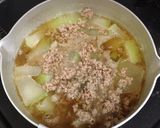 冬瓜のそぼろ煮餡作り方3写真