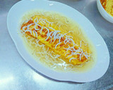 とろんちょ玉ねぎ卵焼き釜揚げしらす餡掛け作り方6写真