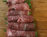 ☆オクラの牛肉巻き巻き☆作り方2写真