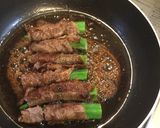 ☆オクラの牛肉巻き巻き☆作り方5写真