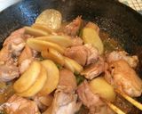 鶏もも肉とジャガイモの照り焼き作り方4写真