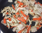 ごぼうと豚ばら肉の豆板醤炒め作り方4写真