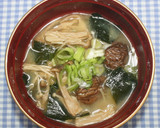 ヨーグルト戻し☆酷旨☆乾燥きのこで味噌汁作り方14写真