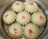 【お菓子】香る♡桜の葉のもちもち蒸しパン作り方6写真