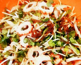 ♥かいわれともずくの酢の物♥作り方5写真