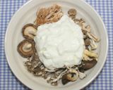 ヨーグルト戻し☆乾燥きのこで炊き込みご飯作り方15写真