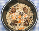 ヨーグルト戻し☆乾燥きのこで炊き込みご飯作り方27写真