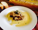 豚肉の固まりで柔らかクリーム煮込み作り方5写真