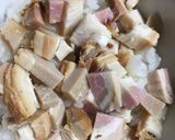 チャーシューマヨ丼作り方1写真