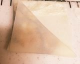 はんぺんとふじっ子と桜えびの☆三角春巻き作り方16写真