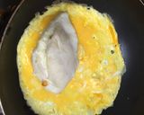 簡単セブンのサラダチキンチーズオムレツ作り方5写真