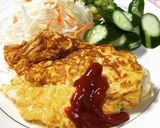 簡単セブンのサラダチキンチーズオムレツ作り方6写真