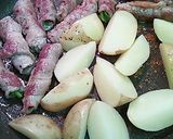 豚肉巻き・ポテトの盛り合わせ作り方2写真
