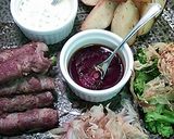 豚肉巻き・ポテトの盛り合わせ作り方5写真