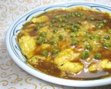 チーズ入り♪かに玉風　～カレーあんかけ～作り方5写真