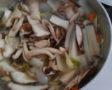 野菜たっぷり❀きのこと白菜の具沢山 豚汁作り方6写真