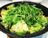 タジン鍋でレタスと豚の重ね蒸し♪作り方5写真