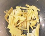 モヤシと茄子の挽肉あんかけ作り方1写真