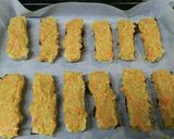 ちくわボート~野菜たっぷりつくねon作り方5写真