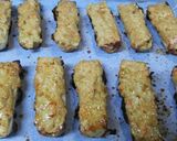 ちくわボート~野菜たっぷりつくねon作り方6写真