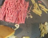 モヤシと茄子の挽肉あんかけ作り方7写真