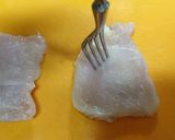 【大葉&とろ〜りチーズの鶏むねロール】♪作り方2写真