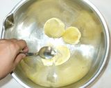 じゃがいも+小海老餅♪簡単じゃがいも餅作り方3写真