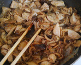 簡単♡鶏むね肉と きのこのマスタード炒め作り方7写真