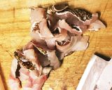 ハタ(ミーバイ)の皮の湯引き作り方2写真
