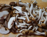 ごぼうと椎茸 しめじとおからの とろみ煮作り方1写真