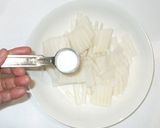 大根と柿の簡単甘酢漬け♪甘酢和え♪手作り作り方3写真