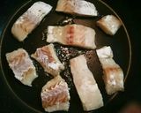 簡単♪鱈のジェノベーゼソース焼き作り方2写真