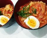 鍋の残りで♪リメイク！濃厚トマトラーメン作り方3写真
