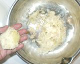 じゃがいも+小海老餅♪簡単じゃがいも餅作り方6写真