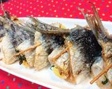 【大葉&とろ〜りチーズの鶏むねロール】♪作り方11写真