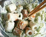 お弁当の常連"ちくわの磯辺揚げ"作り方4写真