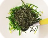 簡単 花ニラ（芽ニラ）のユッケ作り方10写真