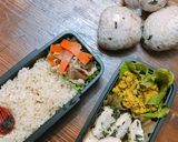弁当やリメイクも！かぼちゃのおかかサラダ作り方5写真