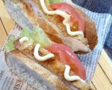 塩レモンチキンのサラダサンド作り方4写真