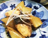 簡単30分◎フライパンでおいしいぶり大根作り方13写真