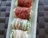運動会に♪肉まきおにぎり&カラフルいなり作り方7写真