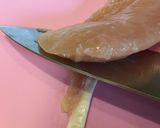 ささ身カツバーガー作り方2写真