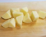 STAUBで油少!じゃが&たこアヒージョ作り方1写真