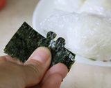 可愛い☆ハワイフラガールお握り作り方6写真