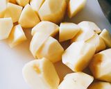 ちょっと特別♡たっぷり作る生ハムポテサラ作り方1写真