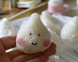 可愛い☆玉ねぎちゃんお握り作り方3写真