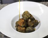 グルメ介護／秋茄子のひと口天ぷら海苔風味作り方7写真